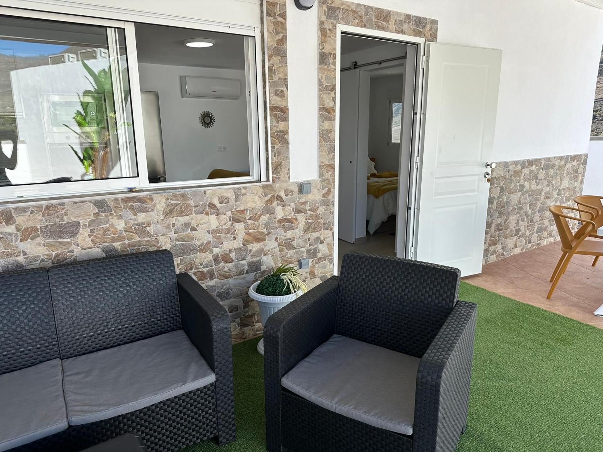 Apartamentos Casa Mime Mogan Bagian luar foto